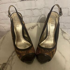 Women’s sling back heels